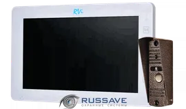 Комплект RVi-VD10-21M (White) + ADS-700 (Copper)