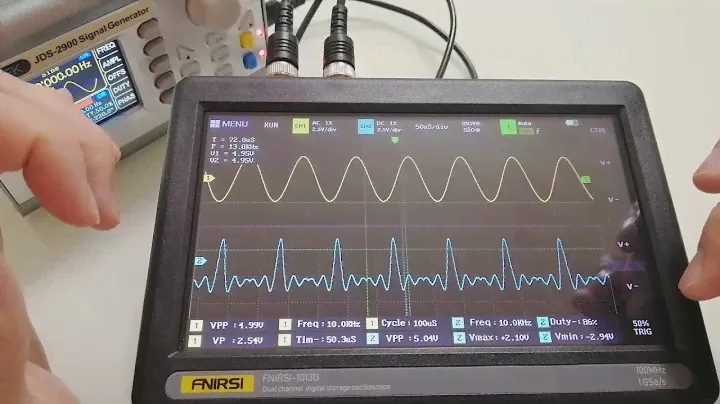 Fnirsi-1013D портативный осциллограф