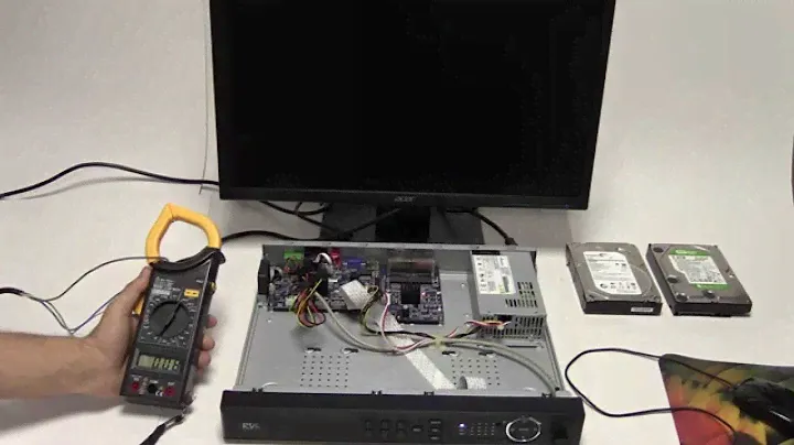 Фактическое энергопотребление IP видеорегистратора RVi IPN16/2-8P без жесткого диска