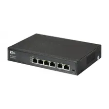 RVi-1NS04F-2T Коммутатор неуправляемый с POE 4 портовый