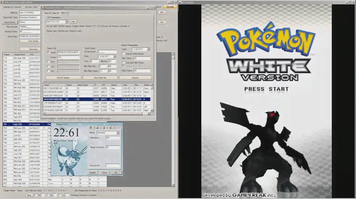 How to RNG Abuse Trainer ID and Secret ID in B/W or B/W2