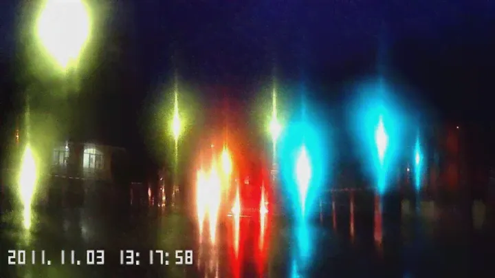 Record EYE DC750 ночной тест автомобильного регистратора 13.05.2013