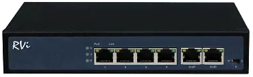 Сетевой коммутатор RVi-1NS04F-2T-0