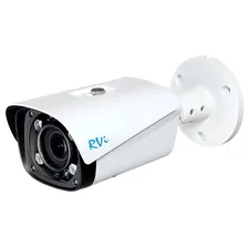 RVi-1NCT4043 (2.7-13.5) white Видеокамера IP 4Мп цилиндрическая уличная с моторизированным объективом