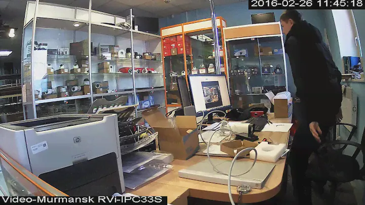 RVi-IPC33s (2.8мм) Демонстрационный ролик. Video-Murmansk.ru