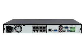 16-канальный IP видеорегистратор с 8 PoE портами RVi-IPN16/2-8P