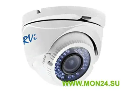 Вандалозащищенная купольная камера RVi RVi-125C(2.8-12 мм) NEW